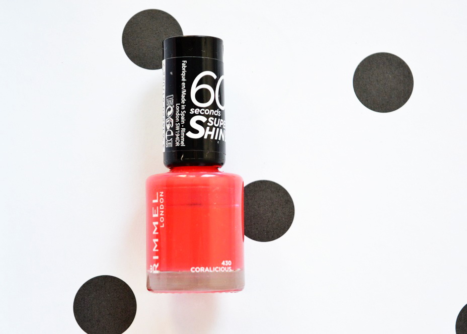 Coralicious 430 Rimmel 60 Seconds Super Shine